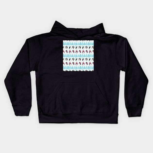 Penguins Kids Hoodie by melomania